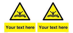 Custom Warning strong currents